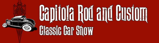 Capitola Rod & Custom Classic Car Show logo